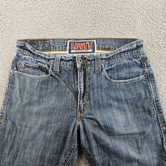 Levis Jeans Mens 34x30 Blue 511 Slim Fit Skinny Y2K Skater‎ Grunge - Picture 2 of 16